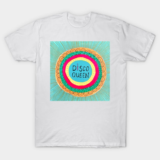 Disco Queen T-Shirt by MyCraftyNell